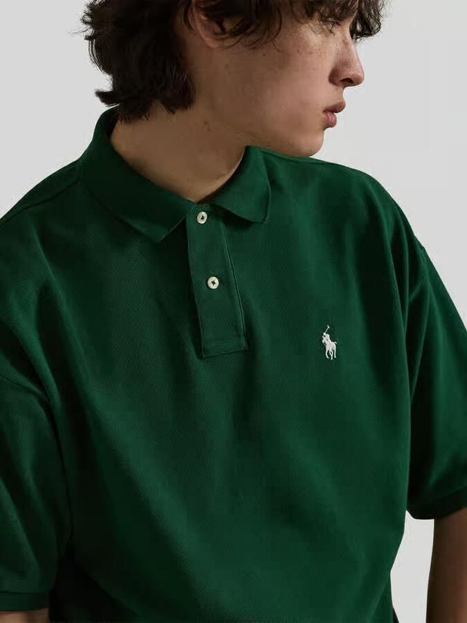 Polo Ralph Lauren poloshirt in loose fit van puur katoen