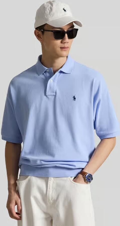 Polo Ralph Lauren poloshirt in loose fit van puur katoen - Foto 3