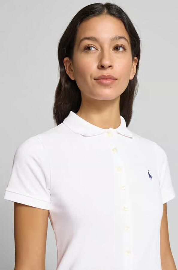 Polo Ralph Lauren Wit T-shirt Modern Fit Casual Stijl White Dames - Foto 4