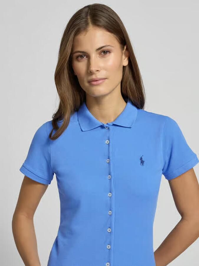 Polo Ralph Lauren Blauw poloshirt met korte mouwen Blue Dames - Foto 3