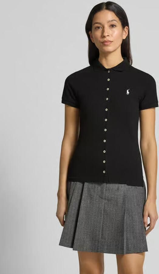 Polo Ralph Lauren Zwarte T-shirt voor vrouwen Black Dames - Foto 5