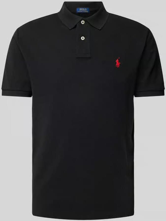 Polo Ralph Lauren Polo Shirt Korte Mouw POLO AJUSTE DROIT EN COTON BASIC MESH LOGO PONY PLAYER - Foto 5