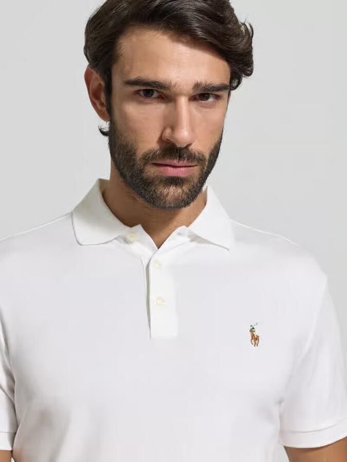 Polo Ralph Lauren Polo Shirt Korte Mouw POLO COUPE DROITE EN PIMA COTON - Foto 2