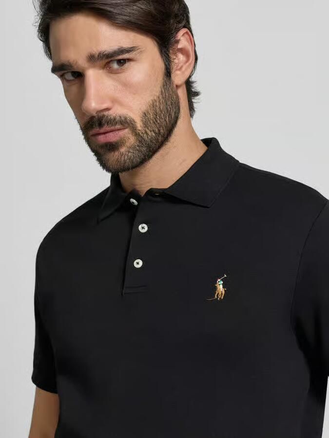 Polo Ralph Lauren Polo Shirt Korte Mouw POLO COUPE DROITE EN PIMA COTON - Foto 5