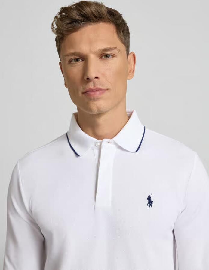 Polo Ralph Lauren Poloshirt met labelstitching - Foto 2
