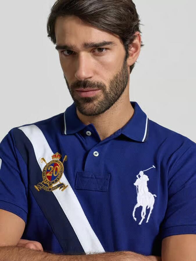 Polo Ralph Lauren Poloshirt met labelstitching - Foto 2