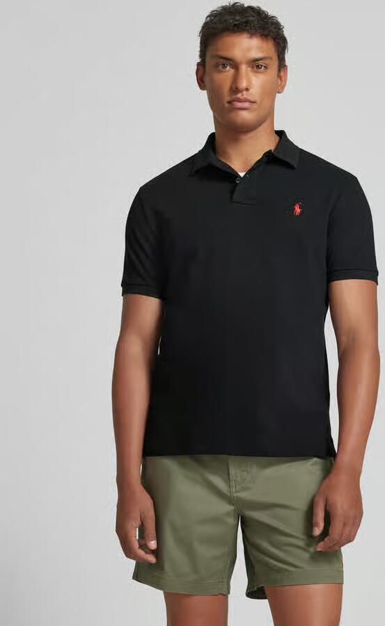Polo Ralph Lauren Polo Shirt Korte Mouw POLO AJUSTE DROIT EN COTON BASIC MESH LOGO PONY PLAYER - Foto 8