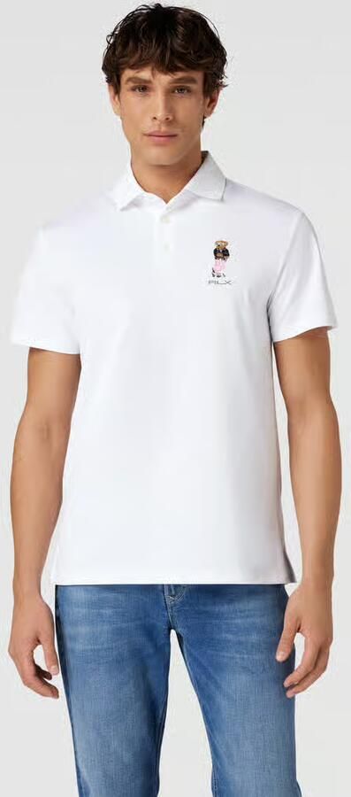 Polo Ralph Lauren Poloshirt met labelstitching - Foto 3