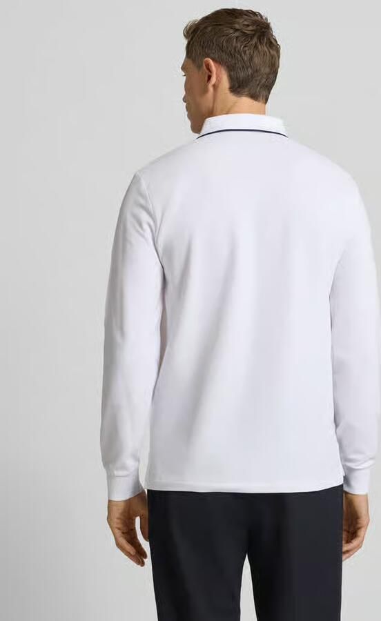 Polo Ralph Lauren Polo Shirt Lange Mouw POLO AJUSTE DROIT EN COTON STRECH - Foto 4