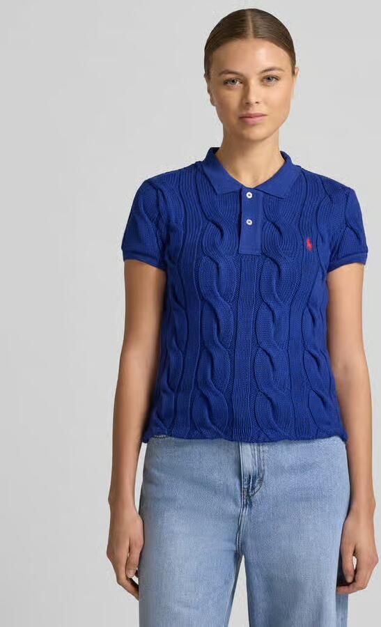 Polo Ralph Lauren poloshirt met labelstitching - Foto 4