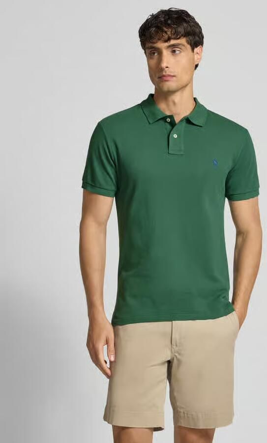 Polo Ralph Lauren Polo Shirt Korte Mouw POLO AJUSTE SLIM FIT EN COTON BASIC MESH - Foto 5