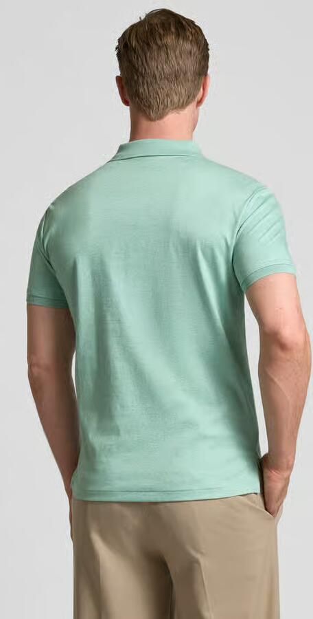 POLO Ralph Lauren slim fit polo met logo mintgroen - Foto 4