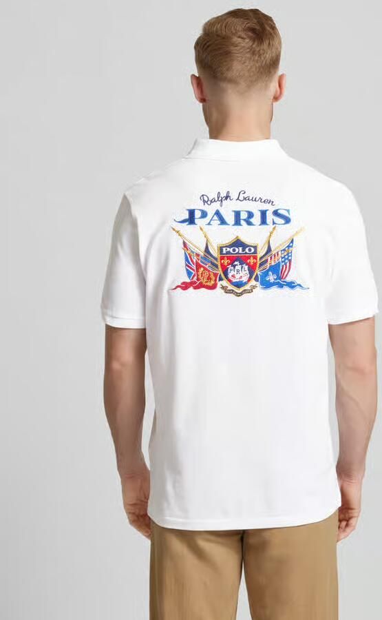 Polo Ralph Lauren Polo Shirt Korte Mouw POLO COUPE DROITE EN COTON BRODE