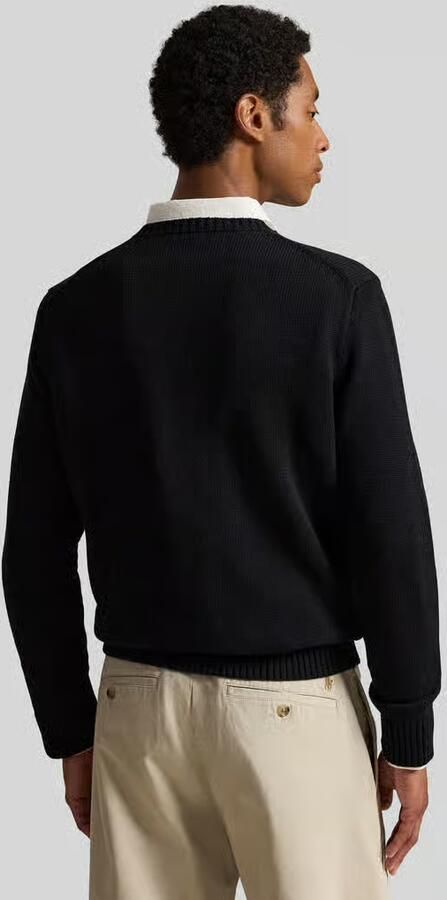 Polo Ralph Lauren Zwarte Crewneck Sweaters met Handtekening Pony Black Heren - Foto 3