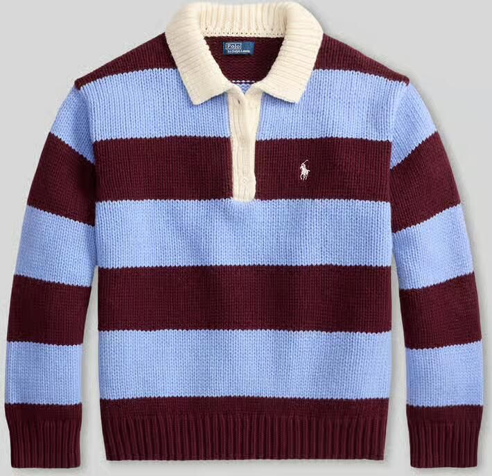 Polo Ralph Lauren pullover in relaxed fit van wolmix - Foto 2