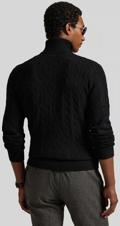 Polo Ralph Lauren Slim fit gebreide pullover van een mix van wol en kasjmier - Foto 3