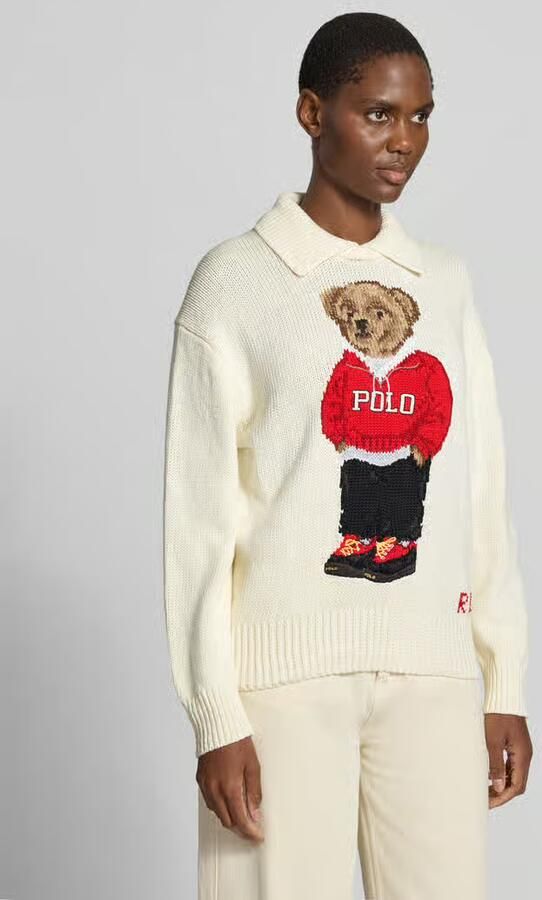 Polo Ralph Lauren Pullover met beermotief - Foto 3