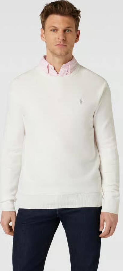 Ralph Lauren Lichtgewicht katoenen trui met textuureffect White Heren - Foto 6