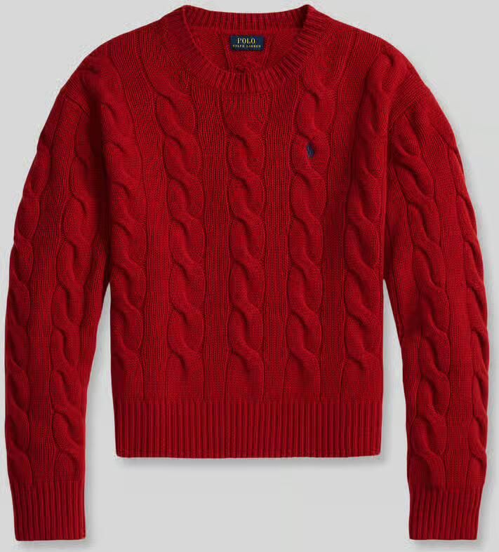 Polo Ralph Lauren Regular fit gebreide pullover van een mix van wol en kasjmier