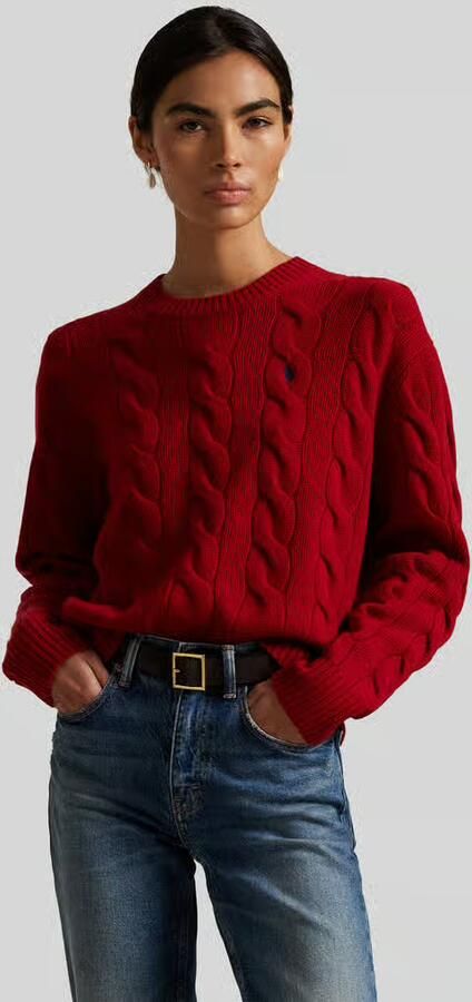 Polo Ralph Lauren Regular fit gebreide pullover van een mix van wol en kasjmier - Foto 2