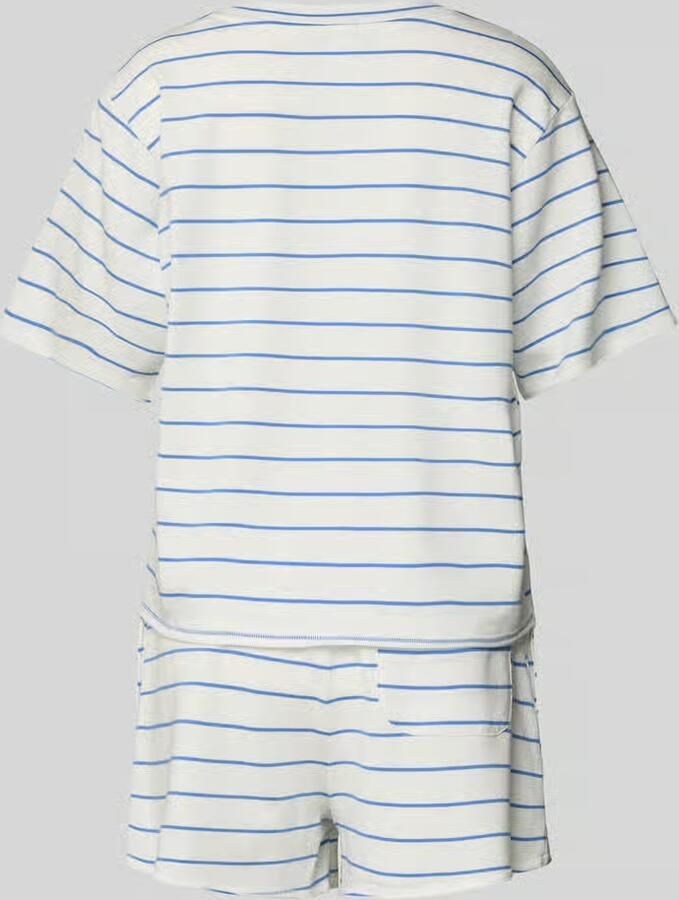 Polo Ralph Lauren Pyjama met logostitching en elastische band met logo