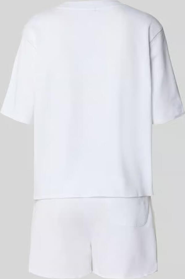 Polo Ralph Lauren Pyjama met logostitching en elastische band met logo