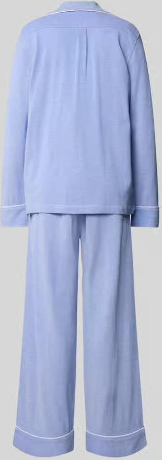 Polo Ralph Lauren Pyjama met logostitchings model 'OXFORD Madison'