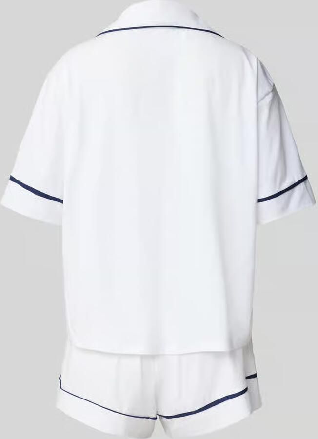 Polo Ralph Lauren Pyjama met logostitchings model 'POLO ESSENTIALS'