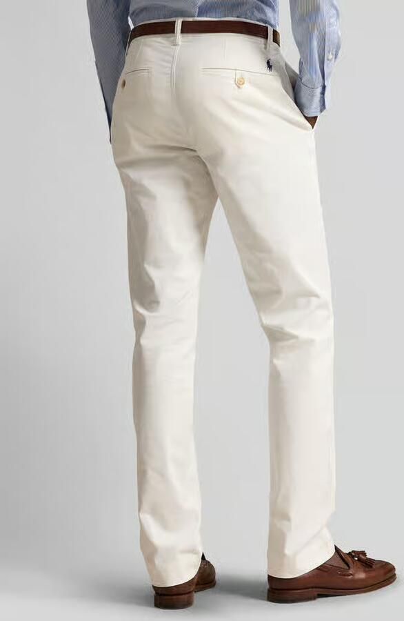 Polo Ralph Lauren Recht broek van katoenmix - Foto 3