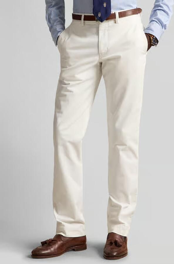Polo Ralph Lauren Recht broek van katoenmix - Foto 2