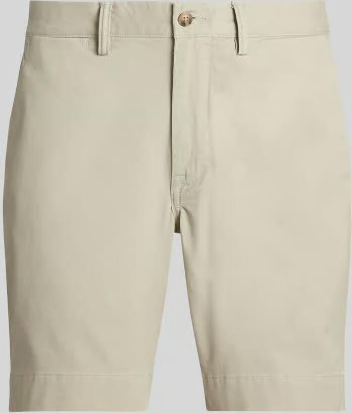 Polo Ralph Lauren Stretch straight fit korte broek met riemlussen model 'BEDFORD' - Foto 11