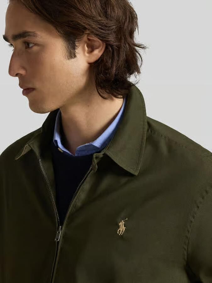 Polo Ralph Lauren regular fit blouson met gestikt logo