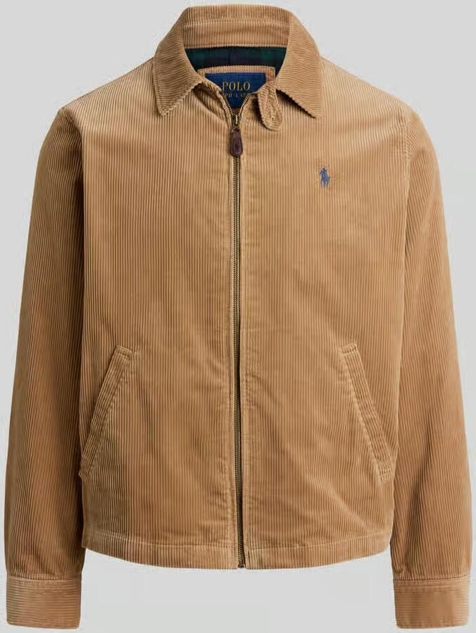 Polo Ralph Lauren regular fit blouson van katoen-corduroy - Foto 2