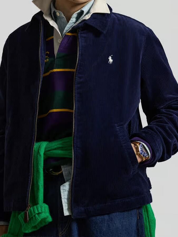 Polo Ralph Lauren Windjack VESTE EN VELOURS COTELE DE MI SAISON