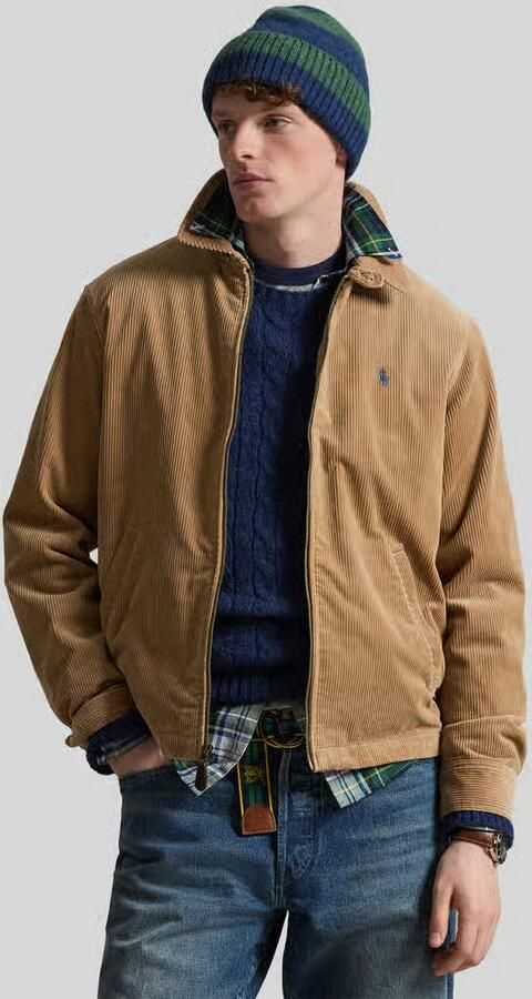 Polo Ralph Lauren regular fit blouson van katoen-corduroy - Foto 3