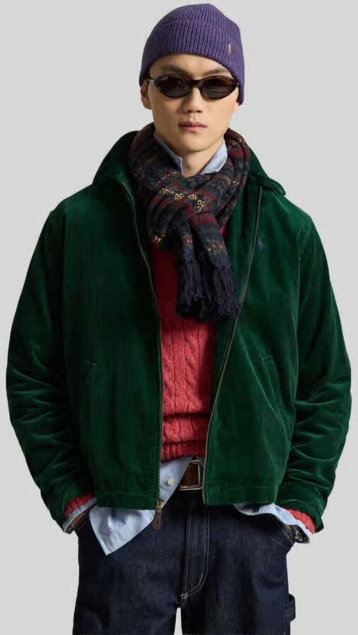 Polo Ralph Lauren regular fit blouson van katoen-corduroy - Foto 3