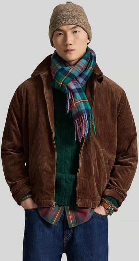 Polo Ralph Lauren regular fit blouson van katoen-corduroy - Foto 4