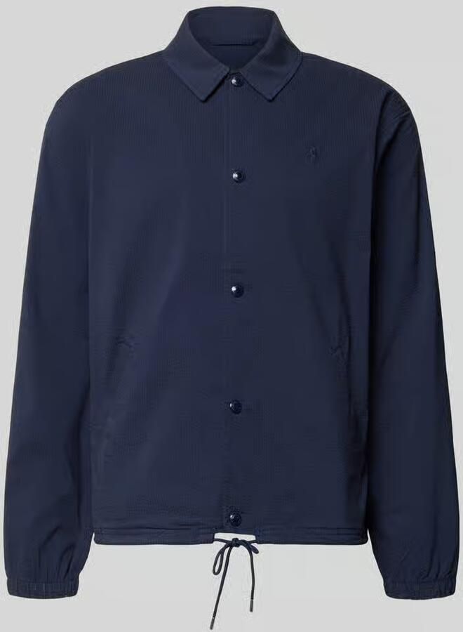Polo Ralph Lauren regular fit blouson van katoenmix model 'SEERSUCKER' - Foto 2