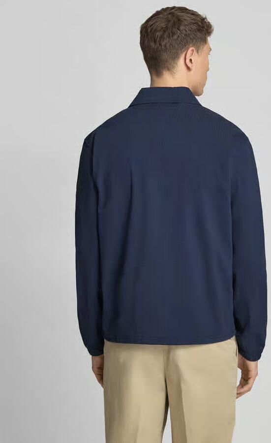 Polo Ralph Lauren regular fit blouson van katoenmix model 'SEERSUCKER' - Foto 4