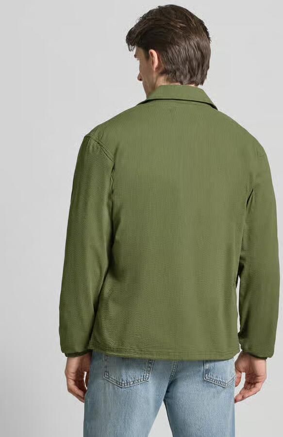 Polo Ralph Lauren regular fit blouson van katoenmix model 'SEERSUCKER' - Foto 2
