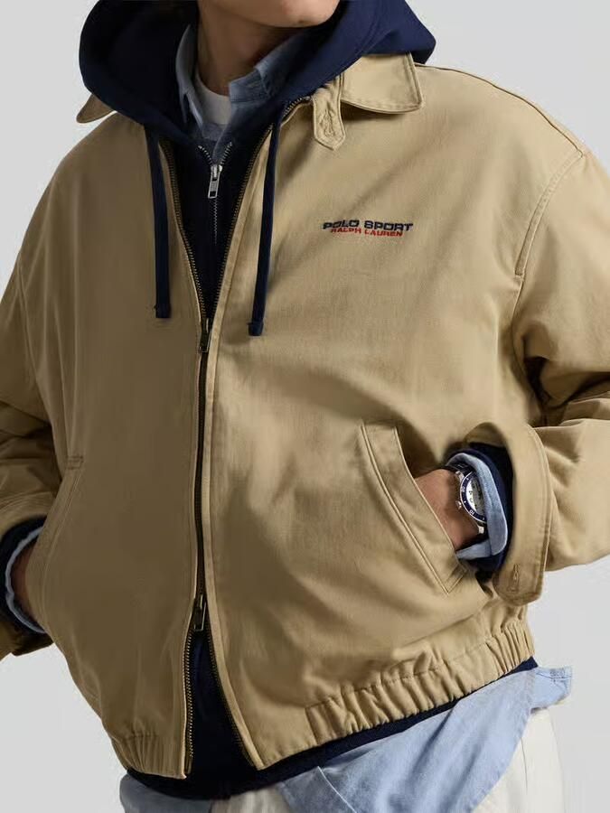 Polo Ralph Lauren Regular Fit blouson van pure katoen