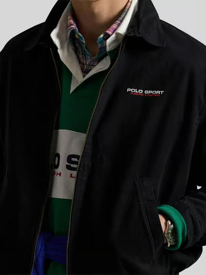 Polo Ralph Lauren Regular Fit blouson van pure katoen