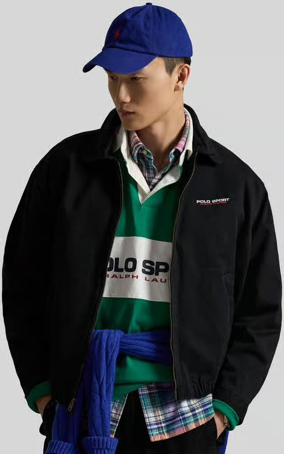 Polo Ralph Lauren Regular Fit blouson van pure katoen - Foto 3