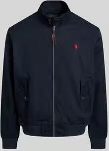 Ralph Lauren Blauwe Harrington jack met icoonlogo Blue Heren