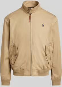Polo Ralph Lauren Windbreaker met opstaande kraag en klepzakken