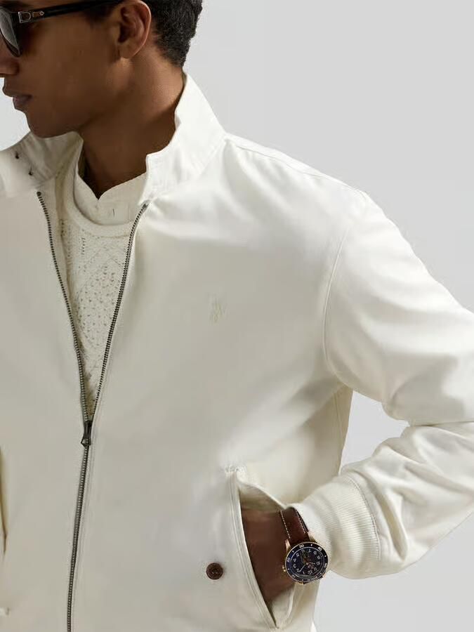 Polo Ralph Lauren Regular fit windbreaker met opstaande kraag en labelstitching
