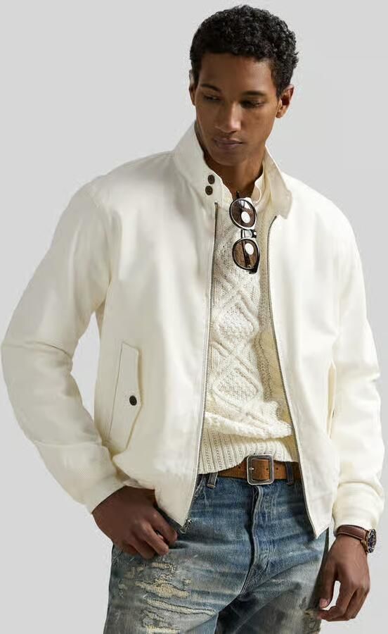 Polo Ralph Lauren Regular fit Windbreaker met opstaande kraag en labelstitching - Foto 3