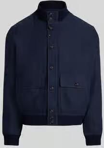 Polo Ralph Lauren regular fit blouson van puur linnen met opgestikte zakken