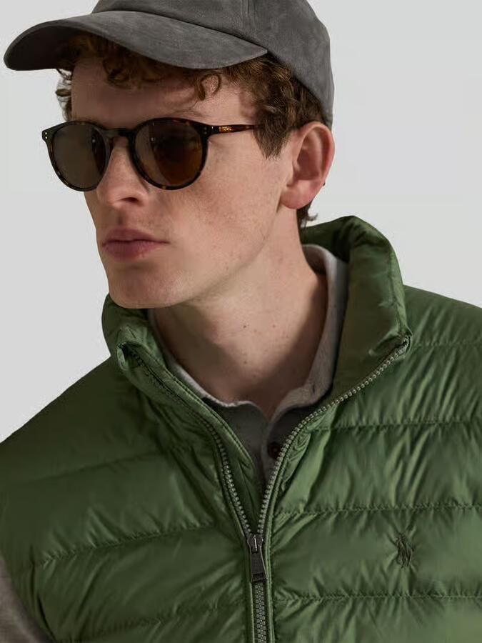 Polo Ralph Lauren regular fit bodywarmer met gestikt logo