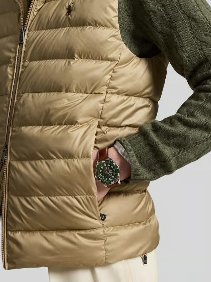 Polo Ralph Lauren regular fit bodywarmer met gestikt logo